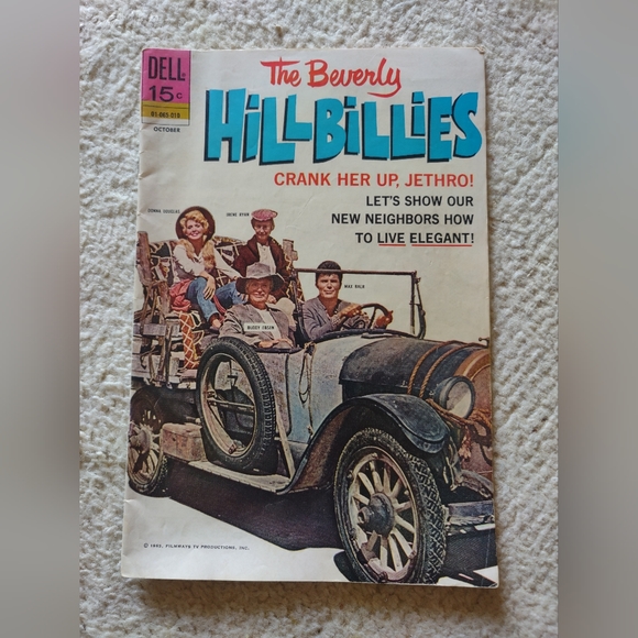 1963 Beverly Hillbillies comic bookVery Good condition October issue